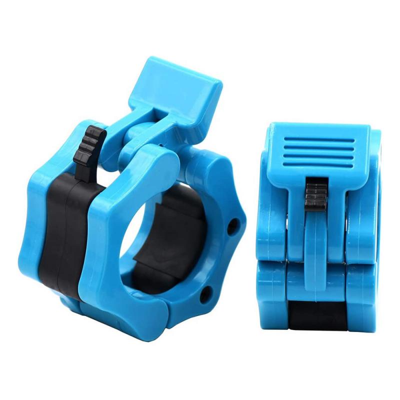 1 Pair Olympic 2" Spinlock Collars Barbell Collar Lock Dumbell Clips Clamp Weight lifting Bar Gym Dumbbell Fitness Body Building