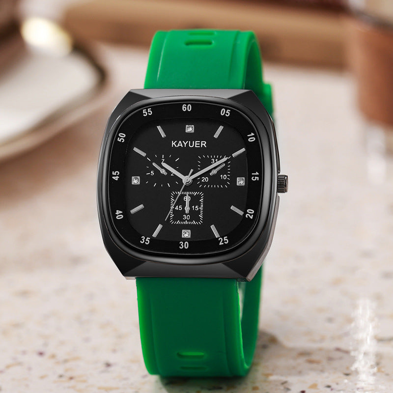 Fashionable women's watches, women's styles, Instagram, college style, student silicone, high aesthetics